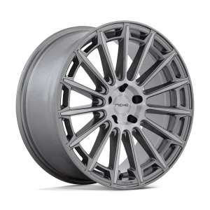 Niche – M276 AMALFI – Gunmetal – 20″x10.5″ 35mm – All weather Wheels – M276200521+35